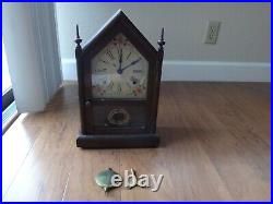 Antique Seth Thomas Pendulum Movement No. 89 (8-Day) Cathedral Mantel Clock USA