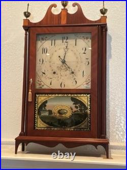 Antique Seth Thomas Pillar & Scroll Clock Original Surface Tom Moberg Reverence
