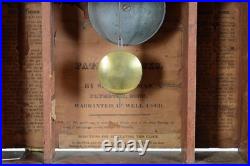 Antique Seth Thomas Pillar & Scroll Clock Original Surface Tom Moberg Reverence