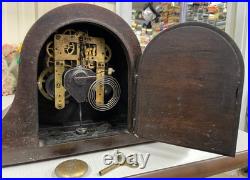 Antique Seth Thomas Plymouth Mantle Clock Complete Decor