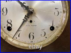 Antique Seth Thomas Plymouth Mantle Clock Complete Decor