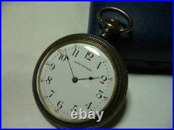 Antique Seth Thomas Pocket Watch 925 Case Junk