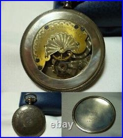 Antique Seth Thomas Pocket Watch 925 Case Junk