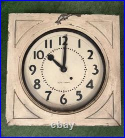 Antique Seth Thomas Railroad Station/ Office Wall Clock