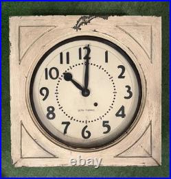 Antique Seth Thomas Railroad Station/ Office Wall Clock