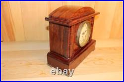 Antique Seth Thomas Red Adamantine 8 Day Mantle Clock Early 1900's RUNS