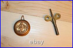 Antique Seth Thomas Red Adamantine 8 Day Mantle Clock Early 1900's RUNS