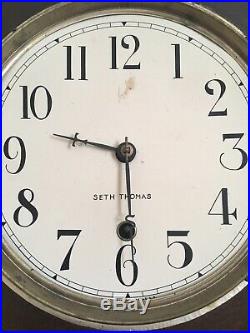 Antique Seth Thomas Regulator Wall Clock