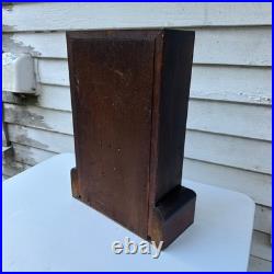 Antique Seth Thomas Reverse Painted Mantle Clock with Bird