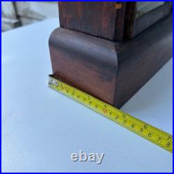 Antique Seth Thomas Reverse Painted Mantle Clock with Bird