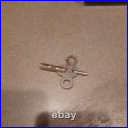 Antique Seth Thomas Rosewood Adamantine 8 Day Mantle Clock withKey Untested