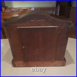 Antique Seth Thomas Rosewood Adamantine 8 Day Mantle Clock withKey Untested