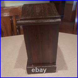 Antique Seth Thomas Rosewood Adamantine 8 Day Mantle Clock withKey Untested