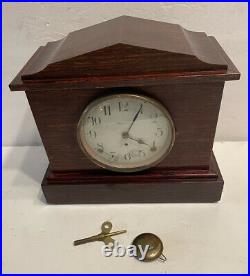 Antique Seth Thomas Rosewood Adamantine Mantle Clock 1917