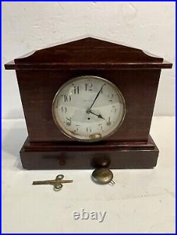 Antique Seth Thomas Rosewood Adamantine Mantle Clock 1917