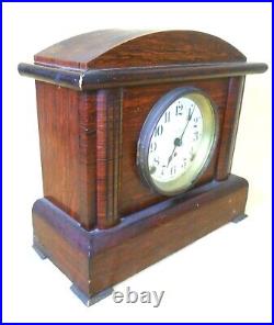 Antique Seth Thomas Rosewood Mantle Clock