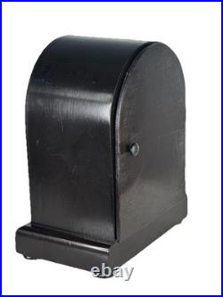 Antique Seth Thomas Round Top Mantle Clock Chime Beehive Fully Serviced