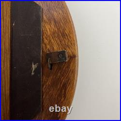 Antique Seth Thomas Round Wood Gallery Clock Parts