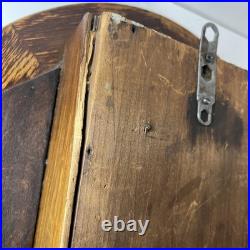 Antique Seth Thomas Round Wood Gallery Clock Parts