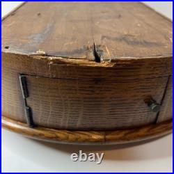 Antique Seth Thomas Round Wood Gallery Clock Parts