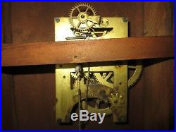 Antique Seth Thomas Schoolhouse 8-Day Time Wall Regulator Clock (Store #3)