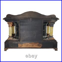 Antique Seth Thomas Shasta Adamantine Mantel Clock 7x17 Marbled