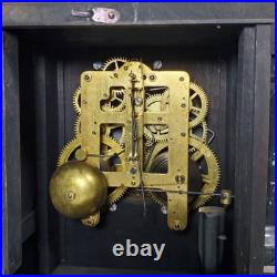 Antique Seth Thomas Shasta Adamantine Mantel Clock 7x17 Marbled