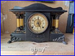 Antique Seth Thomas Shasta Style Adamantine Mantle Clock Beautiful Condition