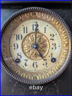 Antique Seth Thomas Shasta Style Adamantine Mantle Clock Beautiful Condition