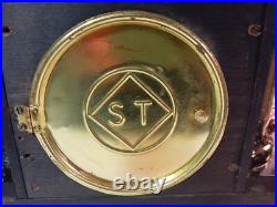 Antique Seth Thomas Shasta Style Adamantine Mantle Clock Working Condition