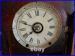 Antique Seth Thomas Shelf Clock with Level & Thermometer