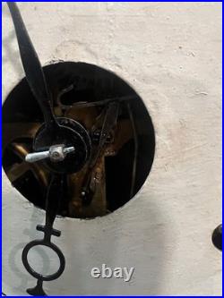 Antique Seth Thomas Shelf Mantel Clock c. 1880 Plymouth Conn Brass Movement AS IS