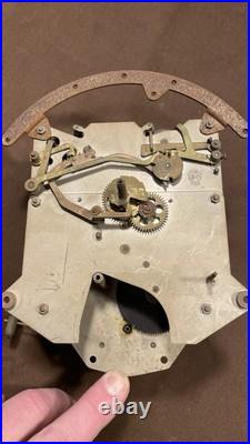 Antique Seth Thomas Shelf Mantle Wall Clock Movement Parts Repair Vintage Clock