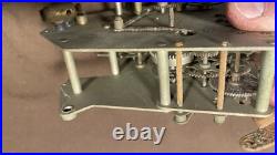 Antique Seth Thomas Shelf Mantle Wall Clock Movement Parts Repair Vintage Clock