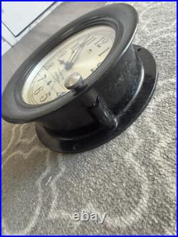 Antique Seth Thomas Ship Clock early ww2 dec 1942 RARE EXCELLENT CONDITION