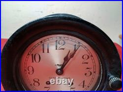 Antique Seth Thomas Ship's Bell Clock 1921 US Maritime TESTED WORKS NO KEY