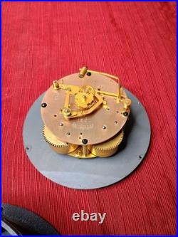 Antique Seth Thomas Ship's Bell Clock 1921 US Maritime TESTED WORKS NO KEY
