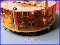 Antique Seth Thomas Ship's Bell Clock 1921 US Maritime TESTED WORKS NO KEY