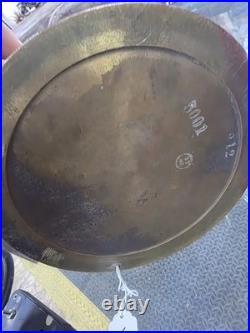 Antique Seth Thomas Ship's Clock Works Great WW2 US Navy 5195