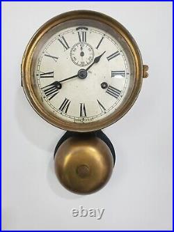 Antique Seth Thomas Ships Bell Clock