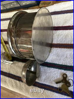 Antique Seth Thomas Ships Bell Clock PATENT NOVEMBER 1870 With keys