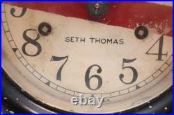 Antique Seth Thomas Ships Clock Radio Room NOT Running Vintage Nautical