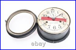 Antique Seth Thomas Ships Clock Radio Room NOT Running Vintage Nautical