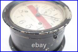 Antique Seth Thomas Ships Clock Radio Room NOT Running Vintage Nautical