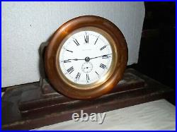 Antique-Seth Thomas-Ships Clock-To Restore/Parts-Ca. 1900-#F204