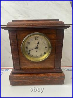 Antique Seth Thomas Sonora 4 Bell Chime Mantel Clock