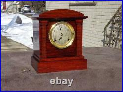 Antique Seth Thomas Sonora Westminster Chime Shelf Mantle Clock Runs Restore