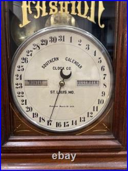 Antique Seth Thomas/Southern Calendar Clock Co- Fashion No. 4 Model
