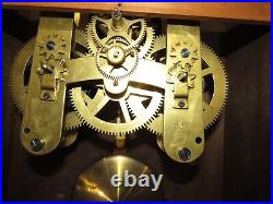 Antique Seth Thomas Thirty Day Gallery Timepiece Wall Clock 23.5, Key-wind