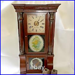 Antique Seth Thomas Triple Decker 2 Weight Chime Clock 8-Day Parts or Repair